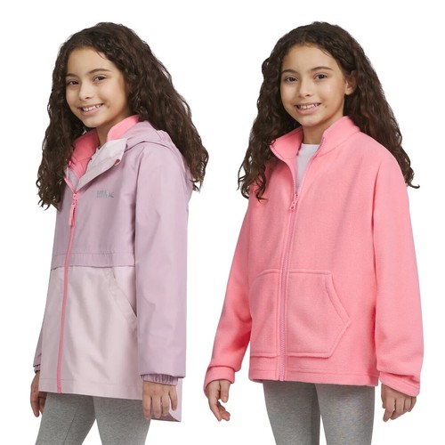 NEW Eddie Bauer Girls Youth 3-in-1 Jacket, Pink Blush, Size Large 14/16 - Picture 2 of 8