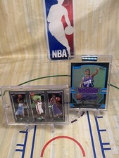 Lebron James Rookie Card Matrix Rookie 2003-2004 With Melo And TJ Ford Free Auto