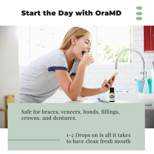 OraMD Original Starter Kit - Dentist Recommended Toothpaste Oral Hygiene Kit - Picture 7 of 8
