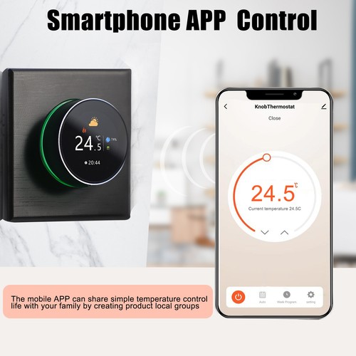 WiFi Smart Thermostat Temperature Controller Compatible with Alexa/ Home W1R1 - Bild 5 von 11