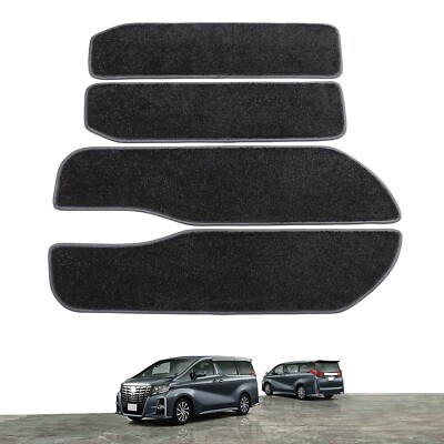 for Toyota ALPHARD Vellfire 30 Series Anti-Slip Door Carpet Floor Mats Threshold