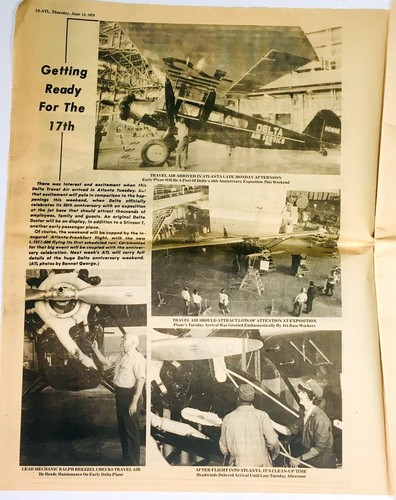 ATL The Airport Newspaper June 14, 1979 ~ News on Various US Airlines - Picture 3 of 7