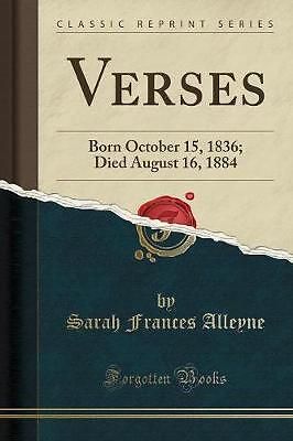 Verses Born October 15, 1836 Died August 16, 1884 - Picture 1 of 1