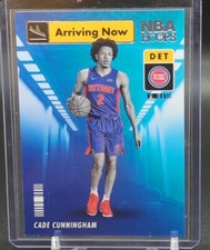 2021-22 NBA Hoops Cade Cunningham RC #1 Rookie Arriving Now Detroit Pistons 