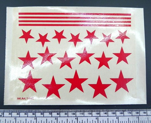 Star Transfers & Stripes - Red - 第 1/3 張圖片