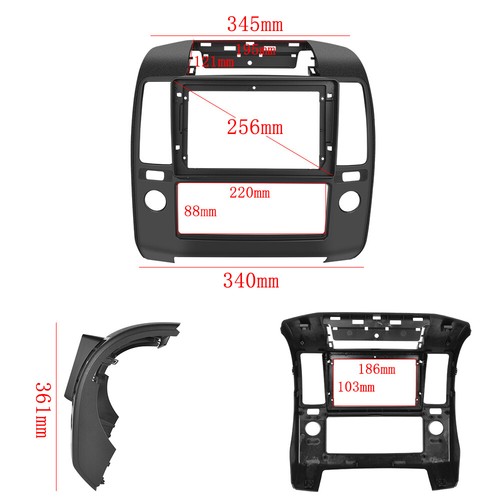 Für Nissan Navara D40 2006-2012 Carplay Autoradio 4G+64G Android 13 GPS DSP - Afbeelding 15 van 16