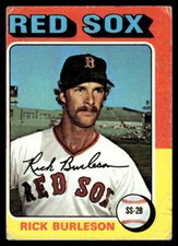 1975 Topps Mini #302 Rick Burleson See Scan