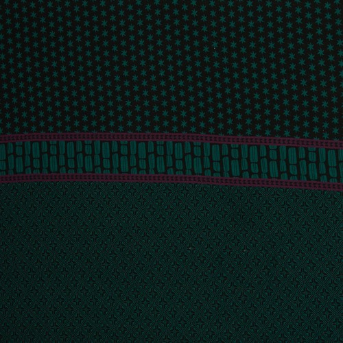 0,5m Viskosewebware Molina by Bienvenido Colorido, petrol 100749 (16,60 EUR/m) - Bild 2 von 4