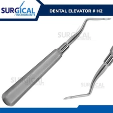 Dental Elevator # H2 Surgical Veterinary Instruments Stainless German Grade