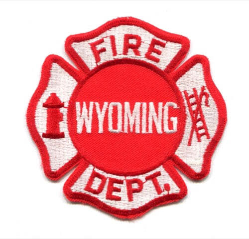 Wyoming Fire Department Patch Michigan MI v2 - Picture 1 of 1