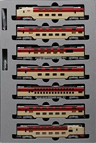 N Scale Series 285-0 Sunrise Express Pantograph Extension Formation 7-Car Set - Picture 6 of 10