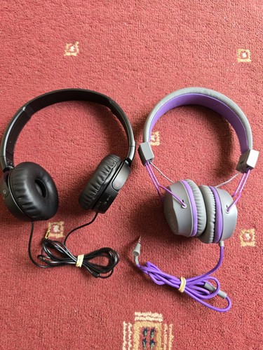 Sony MDR-ZX110NC Wired Headphone & Jlab Wired Headphone *READ DESCRIPTION* (159) - Picture 2 of 15