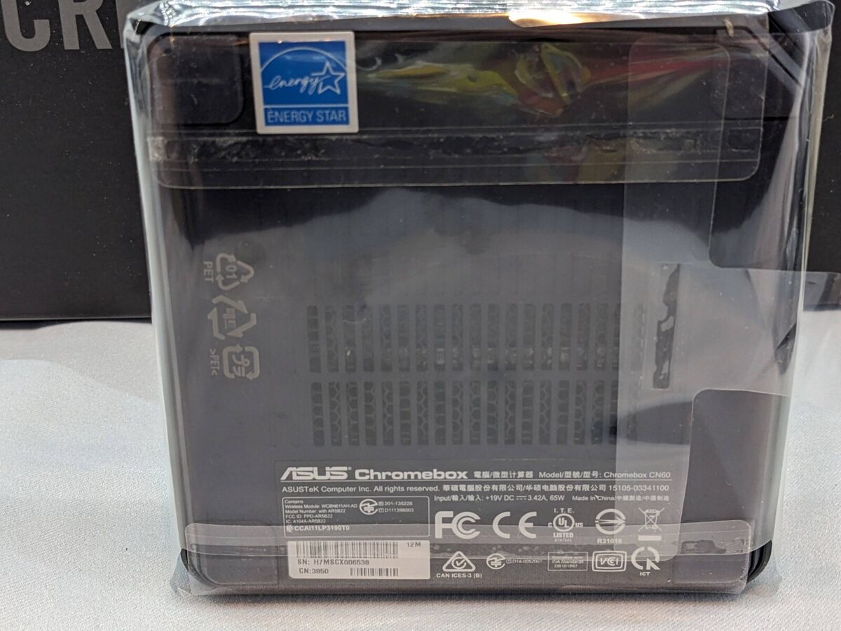 Asus Chromebox CN60-M004U Intel Celeron 2955U CPU @ 1.4GHz