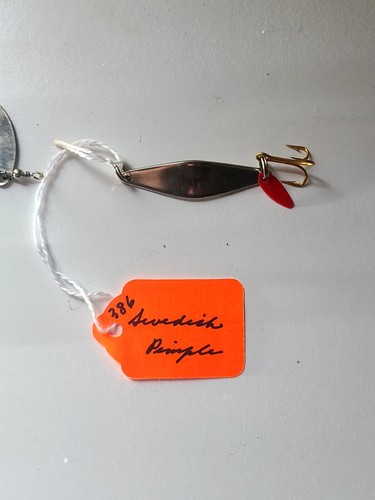 SWEDISH PIMPLE AND SWEDISH SWING FISHING LURE FLY ROD SPINNER JIG FISHING LURES - Picture 3 of 12