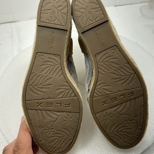 LifeStride Tango 2 Knöchelriemen Keilabsatz Sandale, taupe Damen Größe 8,5 Artikel #98 - Bild 6 von 7