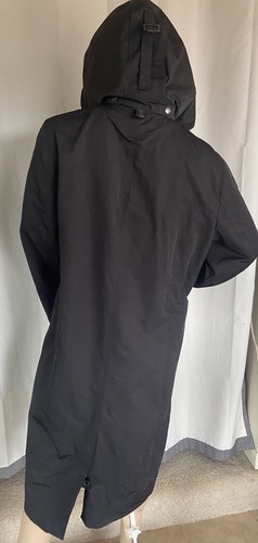 American Airlines Women’s Dk Gray Trench Over Coat Dress Topper 14T NWOT - Picture 5 of 9