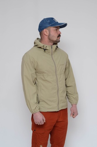 Montbell Men's Beige Nylon Light Hooded Full Zip Jacket Size S - Picture 4 of 20