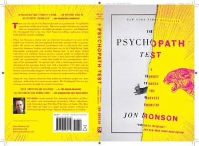 #ad The Psychopath Test: A Journey Through the Madness Industry VERY GOOD $4.08