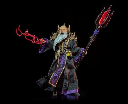 Four Horsemen Mythic Legions Arrizak Wizard Figure Poxxus Wave - Picture 4 of 8