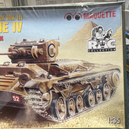1/35 Maquette #3550 British Infantry Tank Mk III Valentine IV Tank Model RAC  - Picture 3 of 7