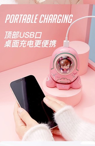 Blizzard Overwatch D.Va Space Capsule Power Bank Caricabatterie Veloce 10000 mAh - Foto 26 di 31