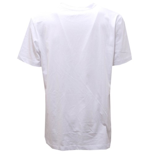 3072AH maglia uomo SELECTED off white printed cotton t-shirt man - Picture 2 of 4