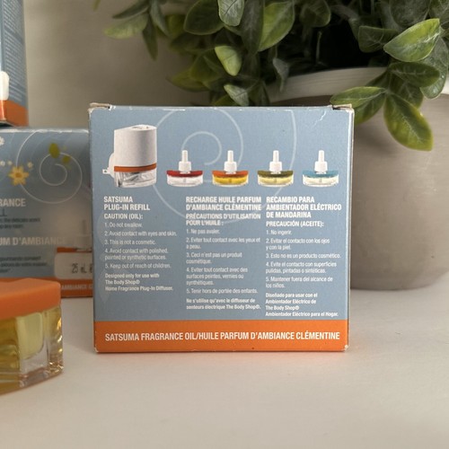 Lot of 6 The Body Shop SATSUMA Plug-In Refill Home Fragrance 25 mL 0.8 fl oz - Picture 5 of 8