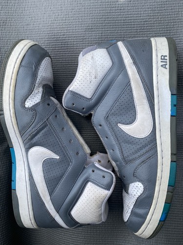 Nike Air 2012 Gray Teal 407036 041 Mens Size 13 Preowned - Picture 2 of 6