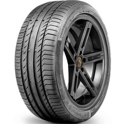 2 Tires 225/45R18 Continental ContiSportContact 5 SSR (*) High Performance 91Y - Bild 1 von 3