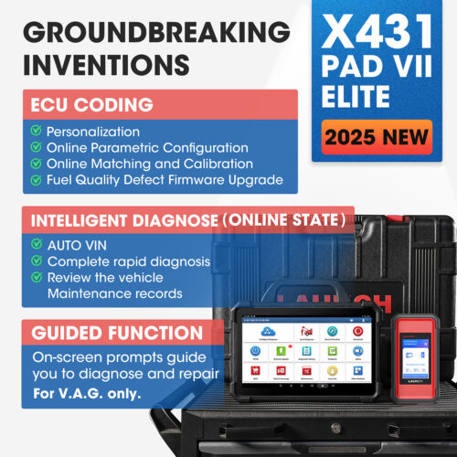LAUNCH X431 PAD VII PAD7 ELITE PRO OBD2 Diagnostic Device ECU Programming Coding - Picture 2 of 14