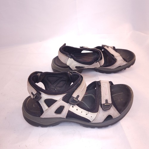 Ecco Yucatan Offroad Sandals Leather Strappy Hiking Sandals Shoes Size 5 - Picture 3 of 6