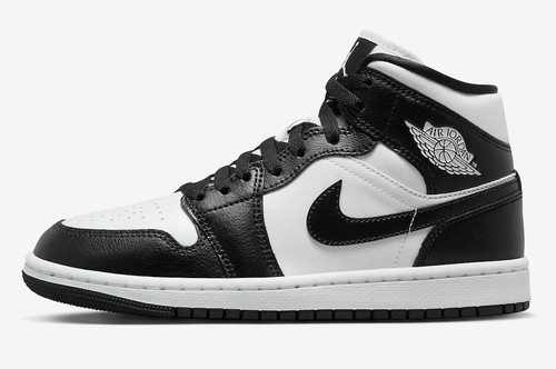 Nike Air Jordan 1 Mid "Panda" DV0991-101 Women´s Size EU-44 US-11.5 UK-9 - Foto 2 di 6