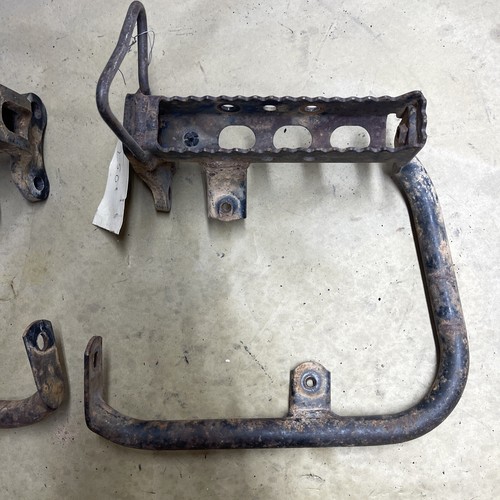 2004,2005,2006,2007,2008,2009 Suzuki LTZ 250 OEM Foot Pegs/Heel Guard Brackets - Picture 3 of 9