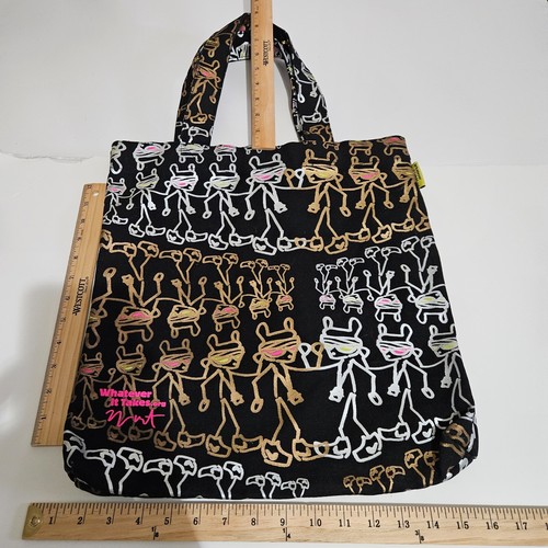 What Ever It Takes.org, borsa di design Kanye West, borsa tote oro nero argento,  - Foto 1 di 3