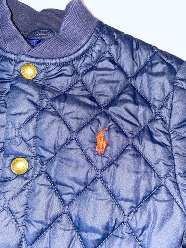 Polo Ralph Lauren, Boys Jacket, Snap Close, Navy Blue, Size 6. - Picture 2 of 7