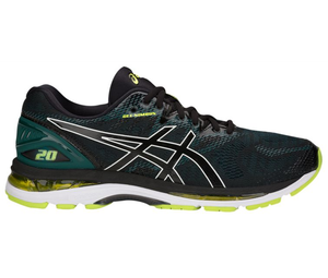 Asics GEL NIMBUS 20 Men's T800N.004 Black/Neon Lime Running Shoes Asics GEL NIMBUS 20 Men's T800N.004 Black/Neon Lime Running Shoes