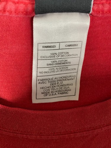 Vintage Air Jordan T-Shirt Mens 4XL Red All Over Print AOP Be Like Mike Wings - Picture 14 of 16