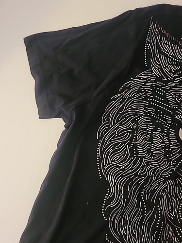 Sean Jean bestickt Herren XL Shirt Wolf Night Sky neu mit Etikett - Bild 5 von 13