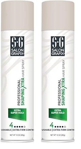 Extra-Super Hold Hairspray - Shaping Control and Fast Drying Formula - Picture 4 of 12