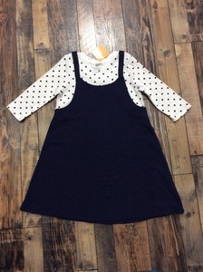 polka dot jumper dress