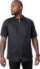 c9 Chef Works Men's Arcadia Chef Coat, Black, Xl