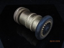 UFC 1675 Brass Fire Hose Nozzle, Industrial Fog, 85 gpm, 1-1/2" NPSH