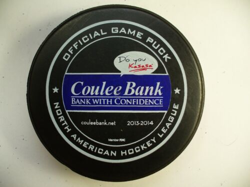 NAHL Coulee Region Chill 2013-2014 Logo Official Game Hockey Puck Collect Pucks - Picture 2 of 2