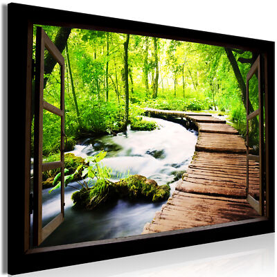 LANDSCAPE VIEW Canvas Print Framed Wall Art Picture Photo Image c-C-0389-b-a