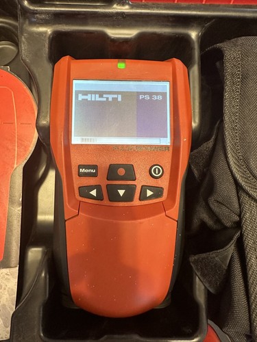 HILTI PS38 GPR MULTIDETECTOR FOR Rebar CONCRETE Masonry COMPLETE KIT - Picture 5 of 16