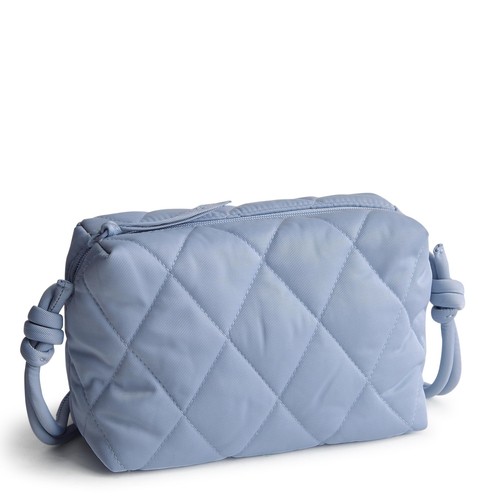 Vera Bradley Performance Twill Blake Crossbody Soft Chambray