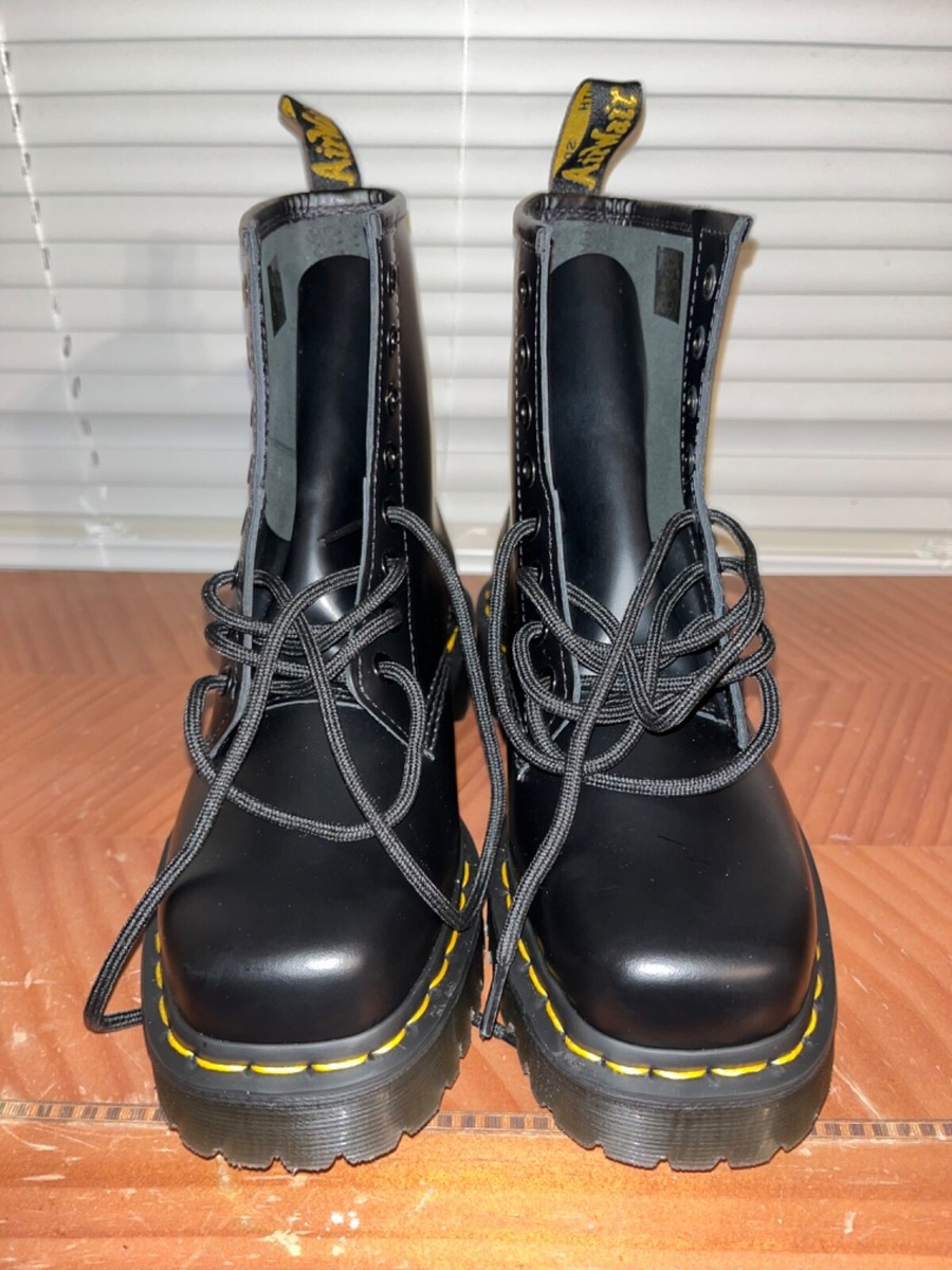 ゆ*き様 Dr. Martens 1460 BEX SQUARED 8EYE B Dr Martens 1460 Bex Unisex Squared Toe Leather Boots In