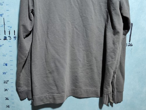 VINTAGE GEAR Jacket  Adult Medium Gray Pullover 1/4 Zip Golf  - Picture 9 of 9