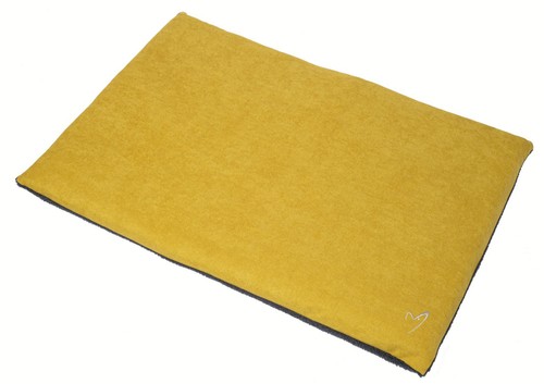 Puppy Dog Comfy Mat Gor Pets Camden Check or Plain Fleece Home Travel Mattress - Picture 9 of 13