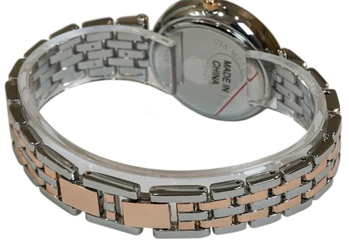 Blekon Collections Japanese Qrt Elegant Women Rhinestone Bezel SS Bracelet Watch - Picture 24 of 41
